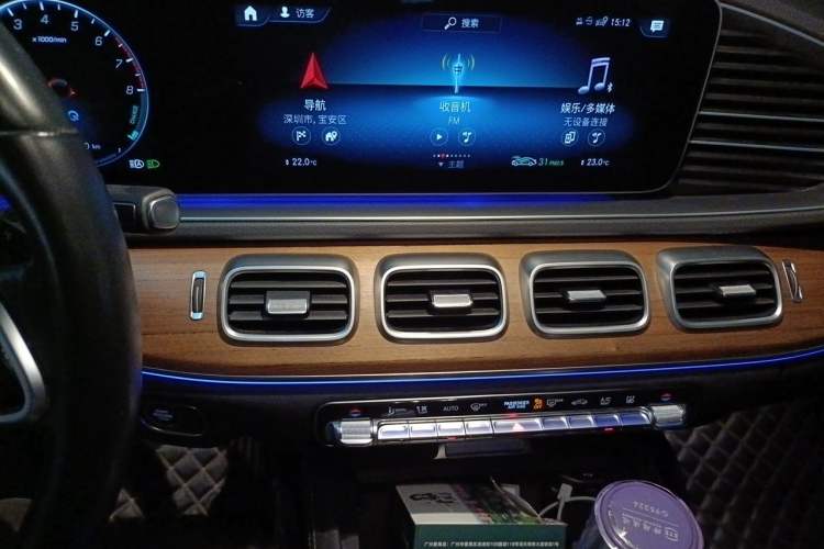Used Mercedes-Benz GLE New Energy 2022 GLE 350 e 4MATIC Audio And AC Panel