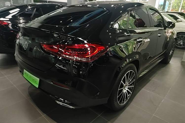 Used Mercedes-Benz GLE New Energy 2023 GLE 350 e 4MATIC Coupe SUV Rear Right 45 Deg