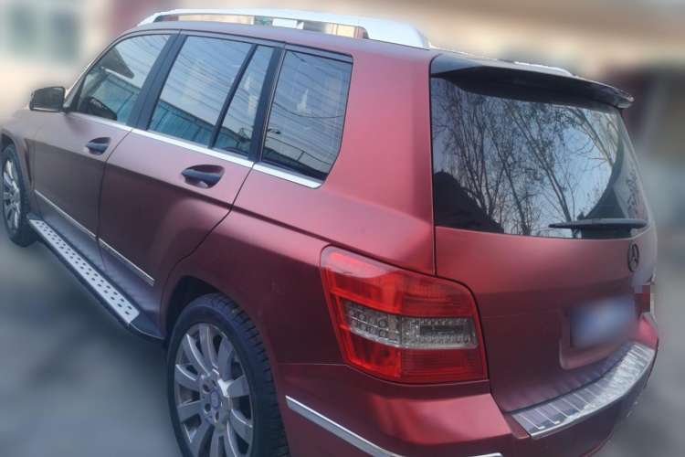 Used Mercedes-Benz GLK-Class 2008 GLK 300 4MATIC Luxury Model Rear Left 45 Deg