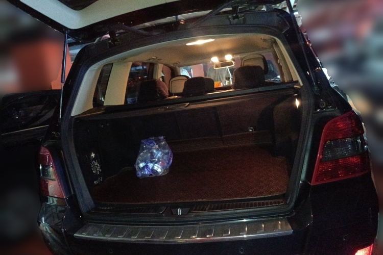 Used Mercedes-Benz GLK-Class 2011 GLK 300 4MATIC Dynamic Model Trunk