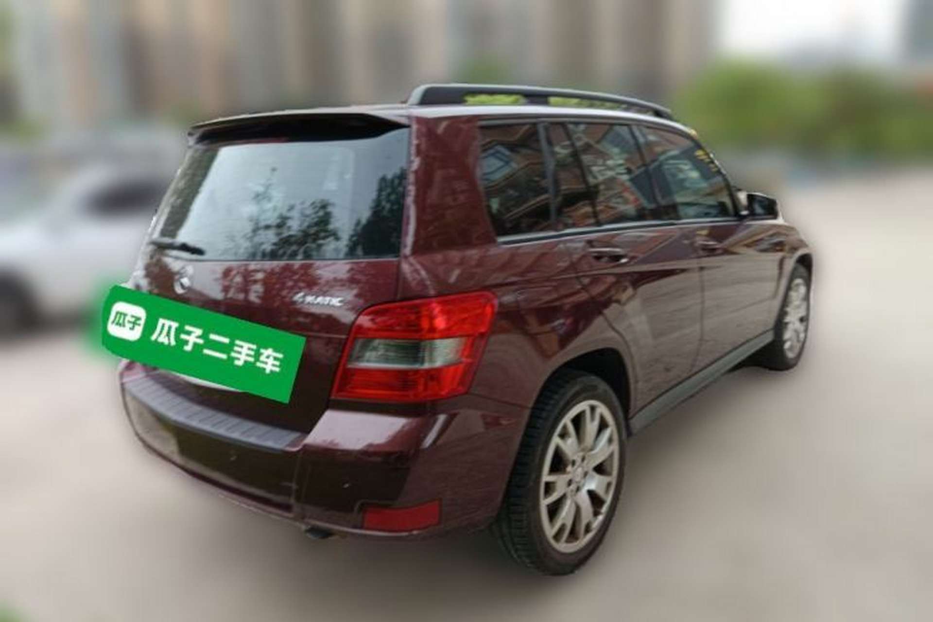 Used Mercedes-Benz GLK-Class 2011 GLK 300 4MATIC Dynamic Model Rear Right 45 Deg
