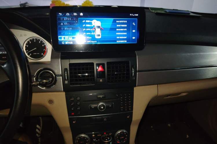 Used Mercedes-Benz GLK-Class 2012 GLK 300 4MATIC Fashion Model Audio And AC Panel