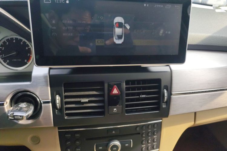 Used Mercedes-Benz GLK-Class 2012 GLK 300 4MATIC Fashion Model Audio And AC Panel