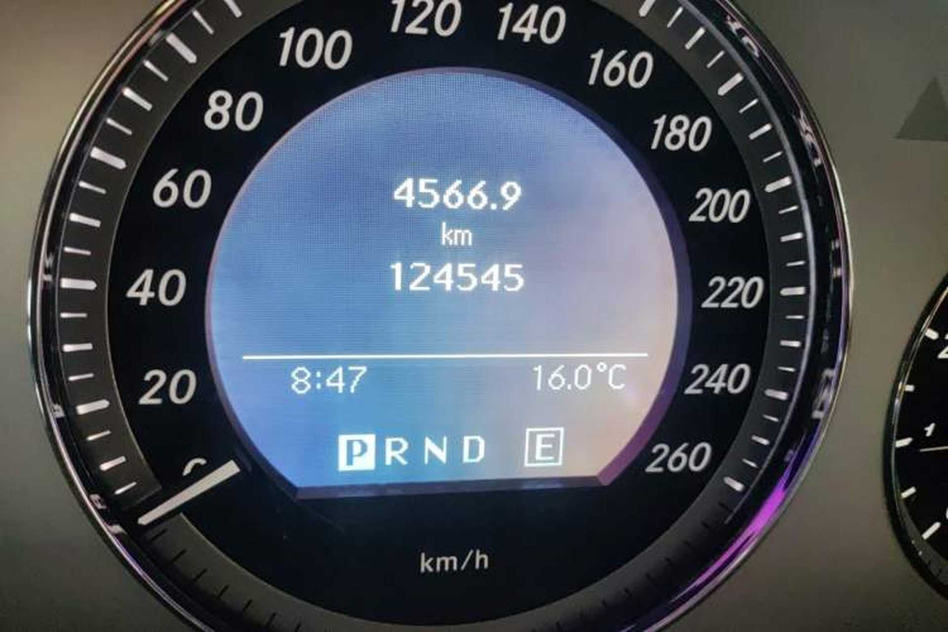 Used Mercedes-Benz GLK-Class 2012 GLK 300 4MATIC Dynamic Edition Odometer Close Up