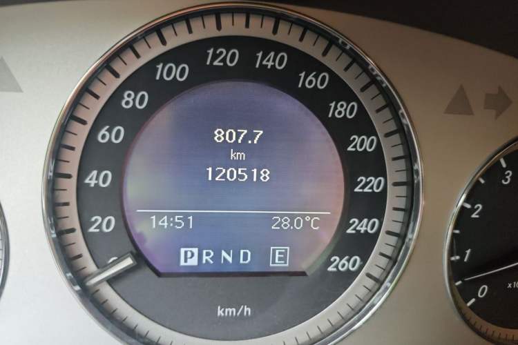Used Mercedes-Benz GLK-Class 2012 GLK 300 4MATIC Fashion Model Odometer Close Up
