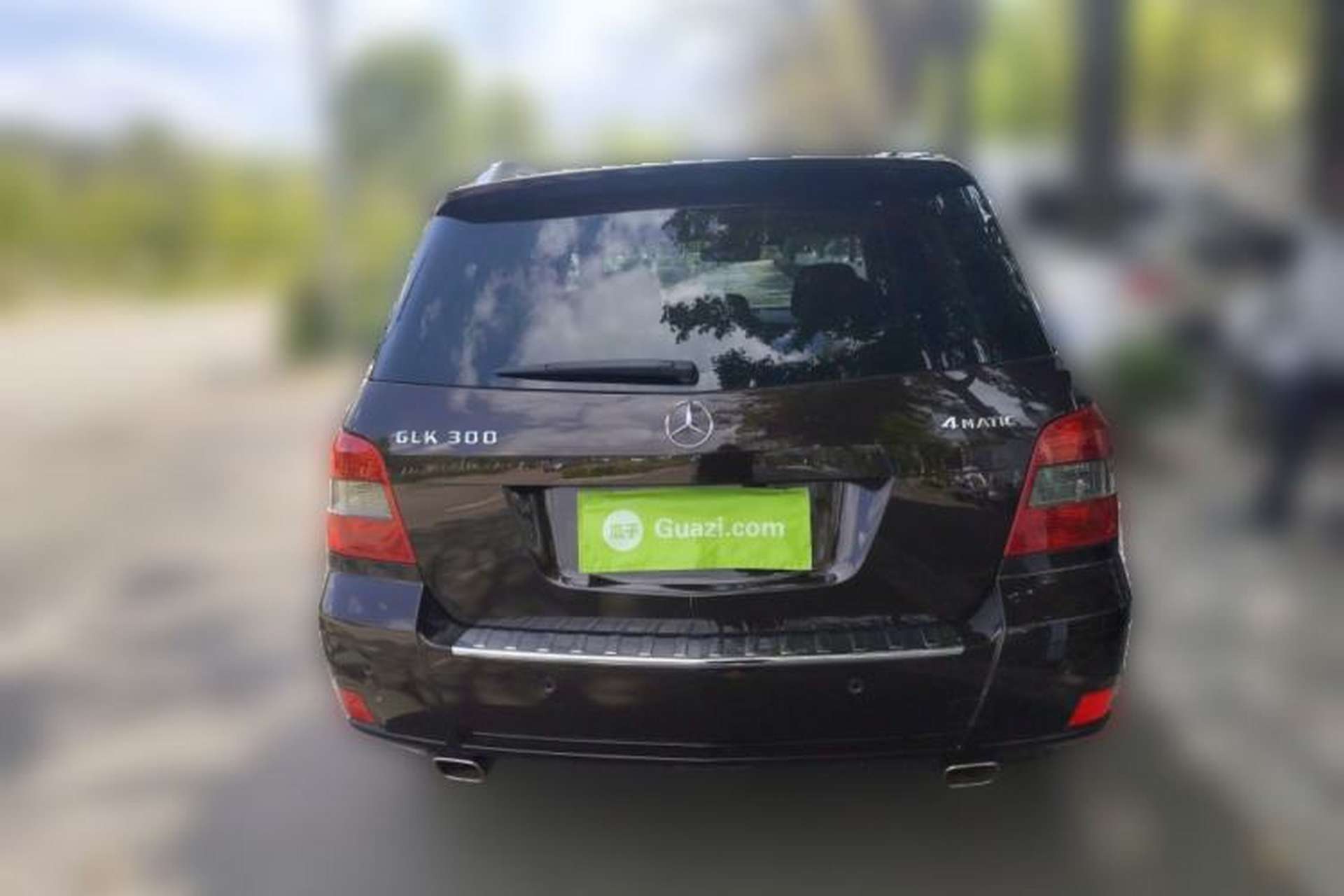 Used Mercedes-Benz GLK-Class 2012 GLK 300 4MATIC Fashion Model Rear