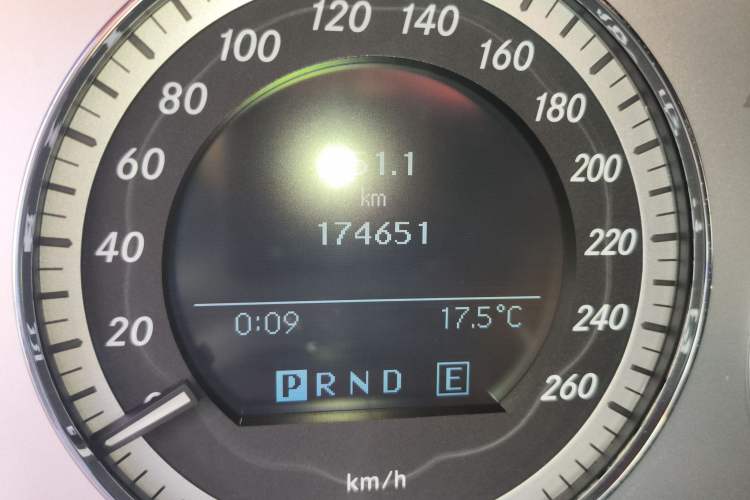 Used Mercedes-Benz GLK-Class 2012 GLK 300 4MATIC Fashion Model Odometer Close Up