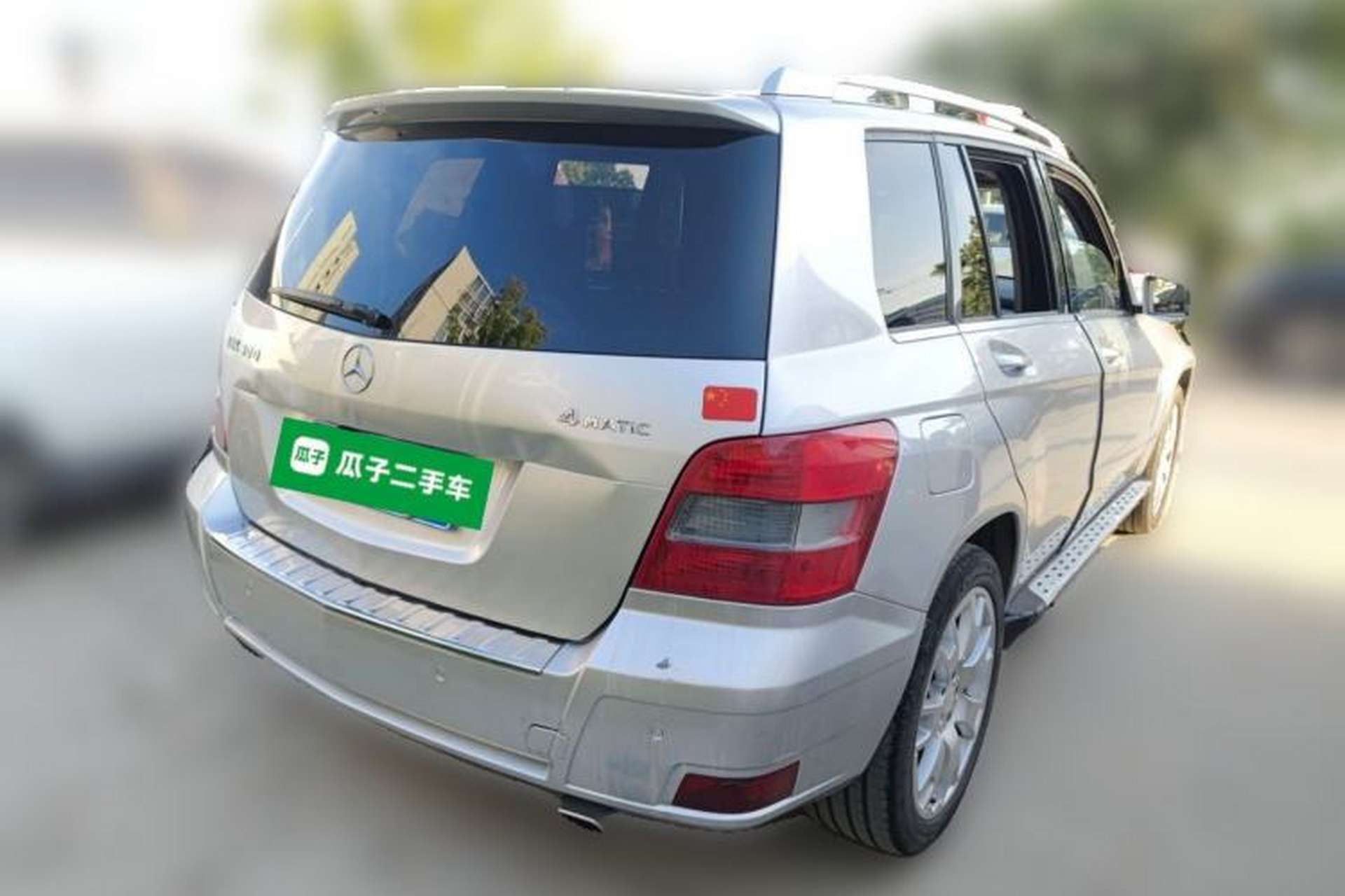 Used Mercedes-Benz GLK-Class 2012 GLK 300 4MATIC Fashion Model Rear Right 45 Deg