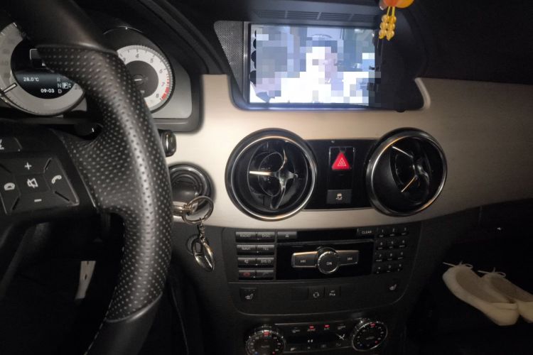 Used Mercedes-Benz GLK-Class 2013 GLK 300 4MATIC Dynamic Sunroof Model Audio And AC Panel