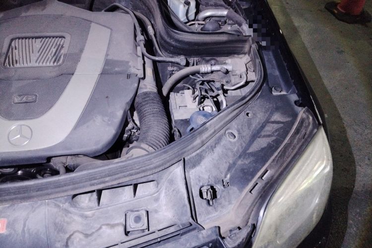 Used Mercedes-Benz GLK-Class 2013 GLK 300 4MATIC Dynamic Sunroof Model Engine Bay Left