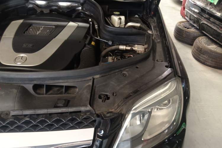 Used Mercedes-Benz GLK-Class 2013 GLK 300 4MATIC Dynamic Sunroof Model Engine Bay Left