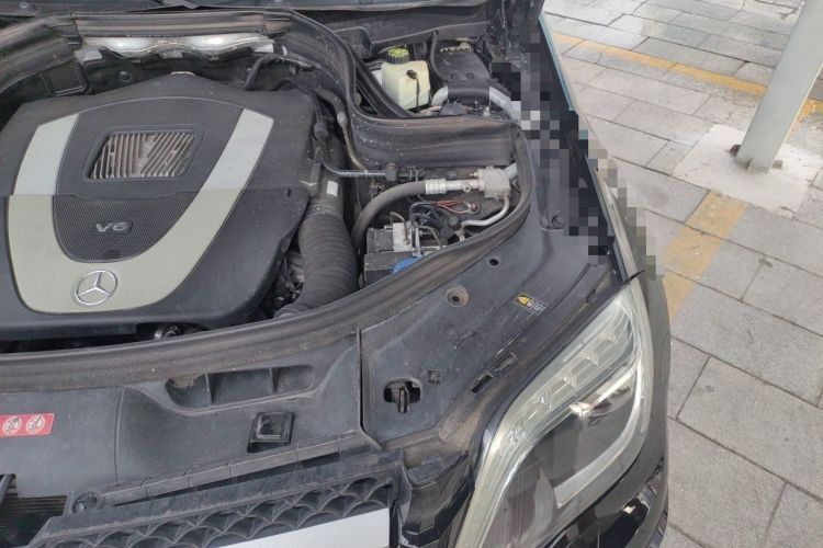 Used Mercedes-Benz GLK-Class 2013 GLK 300 4MATIC Dynamic Sunroof Model Engine Bay Left