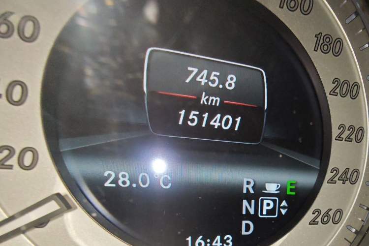 Used Mercedes-Benz GLK-Class 2013 GLK 300 4MATIC Fashion Model Odometer Close Up