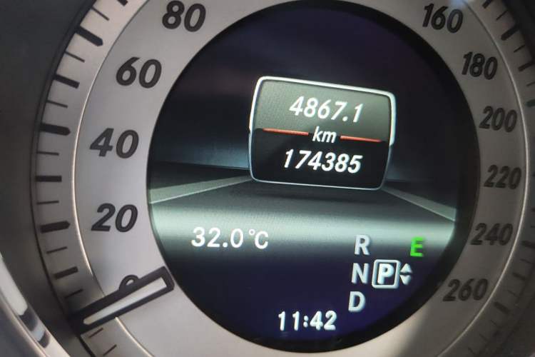 Used Mercedes-Benz GLK-Class 2013 GLK 300 4MATIC Fashion Model Odometer Close Up