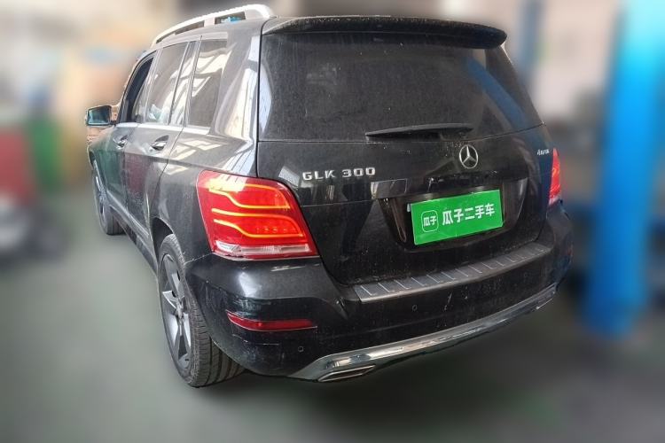 Used Mercedes-Benz GLK-Class 2013 GLK 300 4MATIC Dynamic Sunroof Model Rear Left 45 Deg