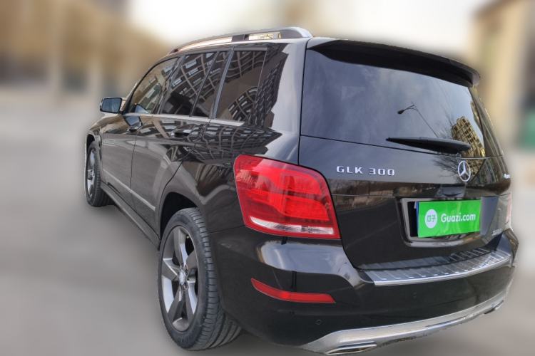 Used Mercedes-Benz GLK-Class 2013 GLK 300 4MATIC Dynamic Sunroof Model Rear Left 45 Deg