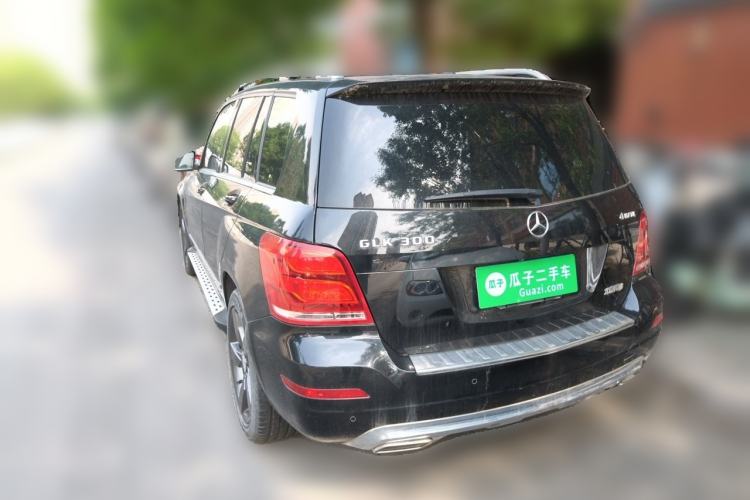 Used Mercedes-Benz GLK-Class 2013 GLK 300 4MATIC Dynamic Sunroof Model Rear Left 45 Deg