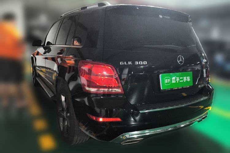 Used Mercedes-Benz GLK-Class 2013 GLK 300 4MATIC Dynamic Sunroof Model Rear Left 45 Deg