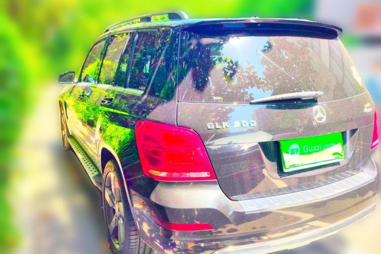 Used Mercedes-Benz GLK-Class 2013 GLK 300 4MATIC Dynamic Sunroof Model Rear Left 45 Deg