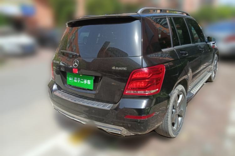 Used Mercedes-Benz GLK-Class 2013 GLK 300 4MATIC Dynamic Sunroof Model Rear Right 45 Deg