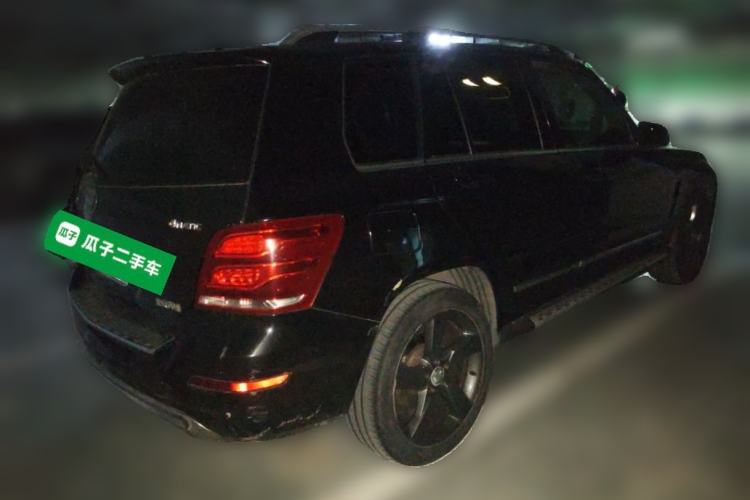 Used Mercedes-Benz GLK-Class 2013 GLK 300 4MATIC Dynamic Sunroof Model Rear Right 45 Deg
