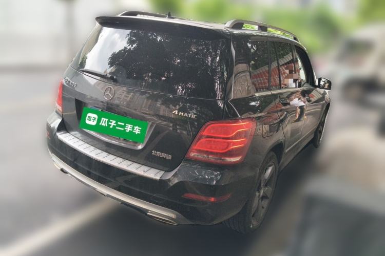 Used Mercedes-Benz GLK-Class 2013 GLK 300 4MATIC Dynamic Sunroof Model Rear Right 45 Deg