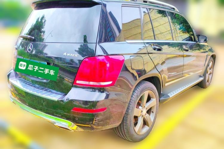 Used Mercedes-Benz GLK-Class 2013 GLK 300 4MATIC Luxury Model Rear Right 45 Deg