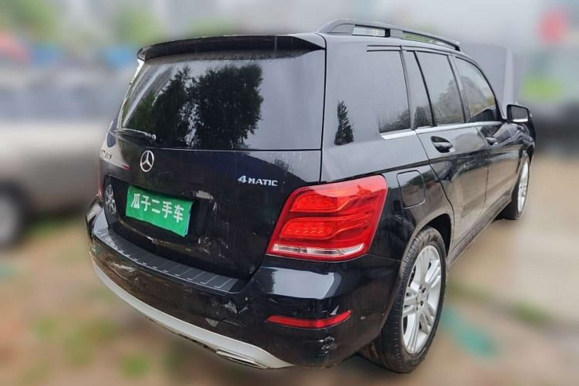 Used Mercedes-Benz GLK-Class 2013 GLK 300 4MATIC Dynamic Edition Rear Right 45 Deg