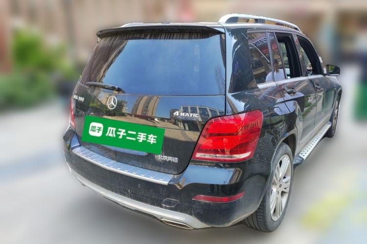 Used Mercedes-Benz GLK-Class 2013 GLK 300 4MATIC Dynamic Sunroof Model Rear Right 45 Deg