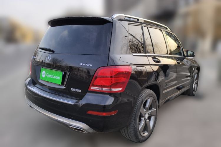 Used Mercedes-Benz GLK-Class 2013 GLK 300 4MATIC Dynamic Sunroof Model Rear Right 45 Deg