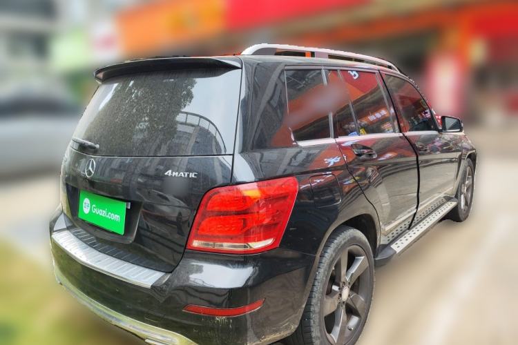Used Mercedes-Benz GLK-Class 2013 GLK 300 4MATIC Dynamic Sunroof Model Rear Right 45 Deg