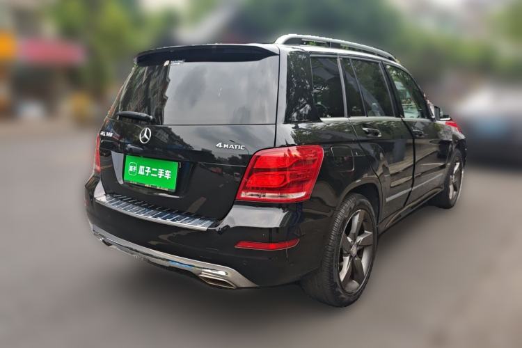 Used Mercedes-Benz GLK-Class 2013 GLK 300 4MATIC Dynamic Sunroof Model Rear Right 45 Deg