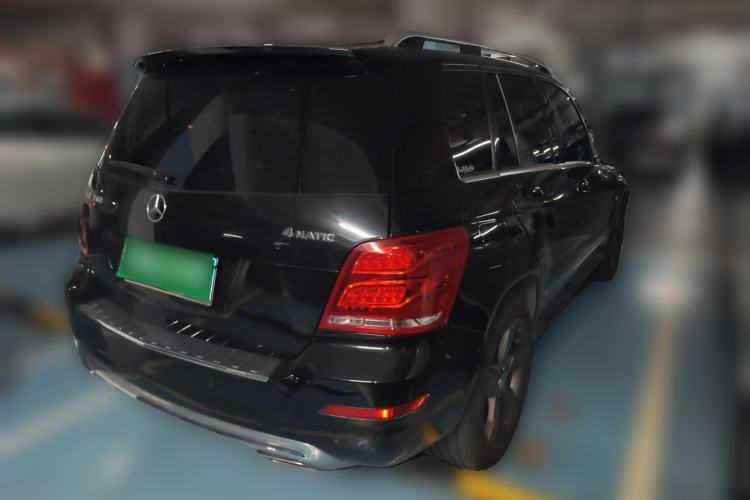 Used Mercedes-Benz GLK-Class 2013 GLK 300 4MATIC Dynamic Sunroof Model Rear Right 45 Deg