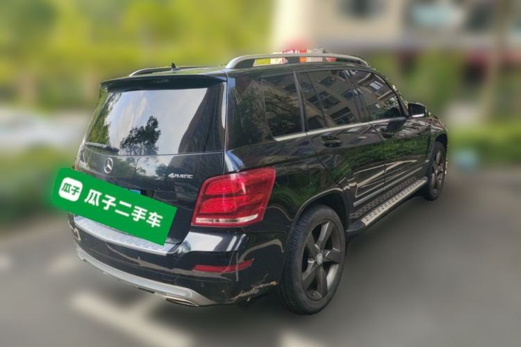 Used Mercedes-Benz GLK-Class 2013 GLK 300 4MATIC Dynamic Sunroof Model Rear Right 45 Deg