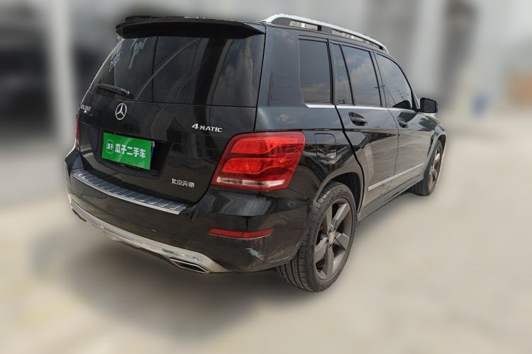 Used Mercedes-Benz GLK-Class 2013 GLK 300 4MATIC Dynamic Sunroof Model Rear Right 45 Deg