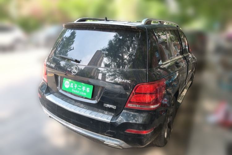 Used Mercedes-Benz GLK-Class 2013 GLK 300 4MATIC Dynamic Sunroof Model Rear Right 45 Deg