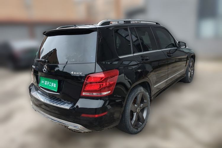 Used Mercedes-Benz GLK-Class 2013 GLK 300 4MATIC Dynamic Sunroof Model Rear Right 45 Deg