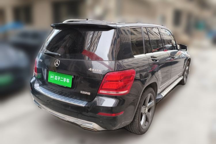 Used Mercedes-Benz GLK-Class 2013 GLK 300 4MATIC Dynamic Sunroof Model Rear Right 45 Deg
