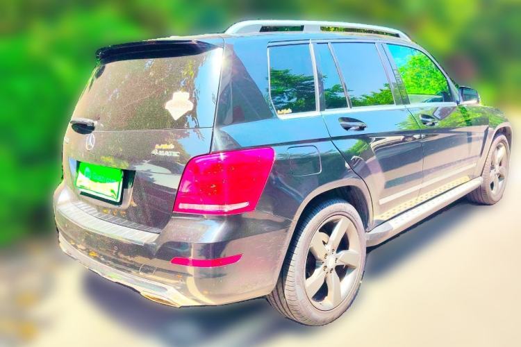 Used Mercedes-Benz GLK-Class 2013 GLK 300 4MATIC Dynamic Sunroof Model Rear Right 45 Deg
