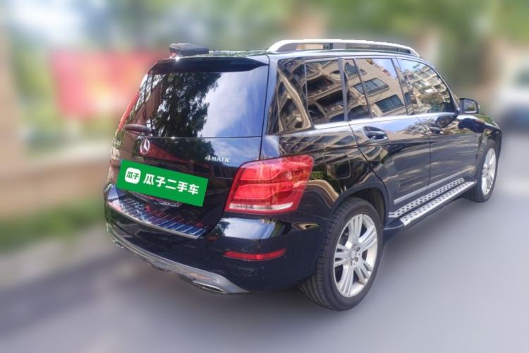 Used Mercedes-Benz GLK-Class 2013 GLK 300 4MATIC Dynamic Sunroof Model Rear Right 45 Deg