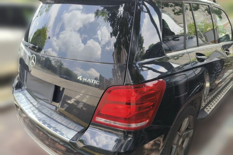 Used Mercedes-Benz GLK-Class 2013 GLK 300 4MATIC Dynamic Sunroof Model Rear Right 45 Deg