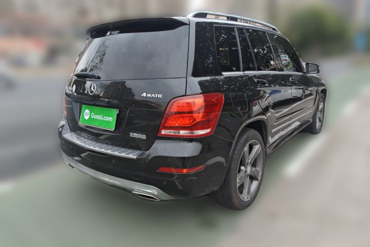 Used Mercedes-Benz GLK-Class 2013 GLK 300 4MATIC Dynamic Sunroof Model Rear Right 45 Deg