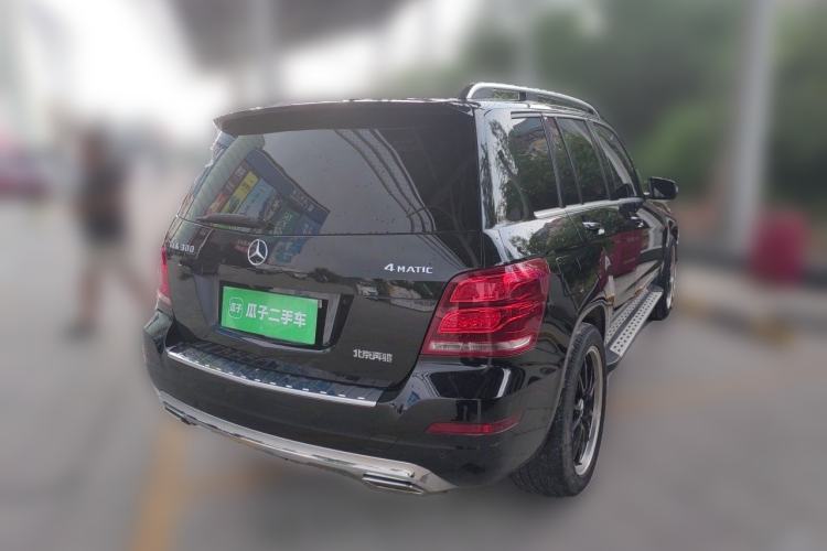 Used Mercedes-Benz GLK-Class 2013 GLK 300 4MATIC Dynamic Sunroof Model Rear Right 45 Deg