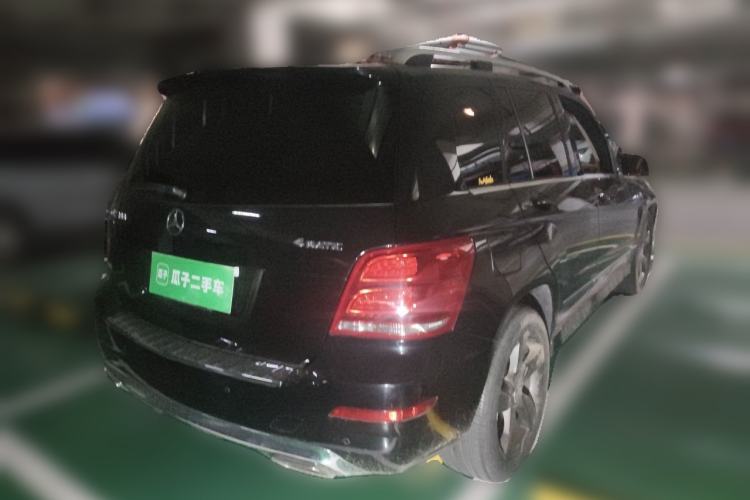 Used Mercedes-Benz GLK-Class 2013 GLK 300 4MATIC Dynamic Sunroof Model Rear Right 45 Deg
