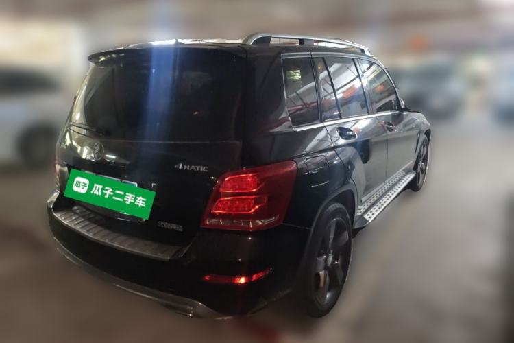 Used Mercedes-Benz GLK-Class 2013 GLK 300 4MATIC Dynamic Sunroof Model Rear Right 45 Deg