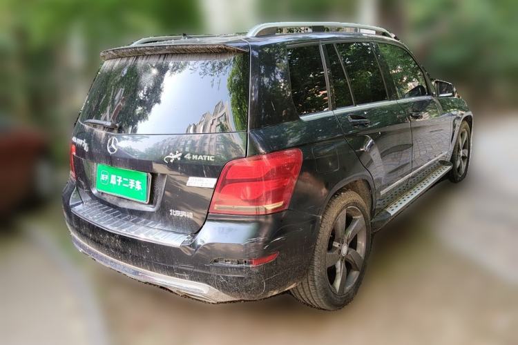 Used Mercedes-Benz GLK-Class 2013 GLK 300 4MATIC Dynamic Sunroof Model Rear Right 45 Deg
