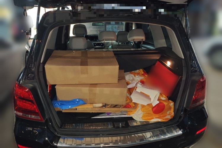 Used Mercedes-Benz GLK-Class 2013 GLK 300 4MATIC Fashion Model Trunk