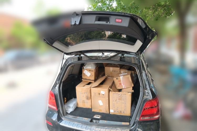 Used Mercedes-Benz GLK-Class 2013 GLK 300 4MATIC Dynamic Sunroof Model Trunk