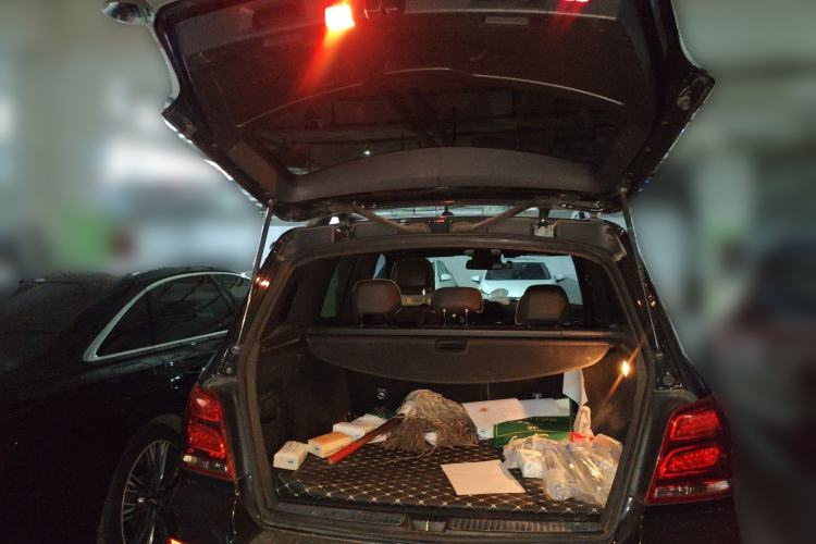 Used Mercedes-Benz GLK-Class 2013 GLK 300 4MATIC Luxury Model Trunk
