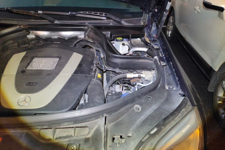 Used Mercedes-Benz GLK-Class 2013 GLK 300 4MATIC Dynamic Sunroof Model Engine Bay Left